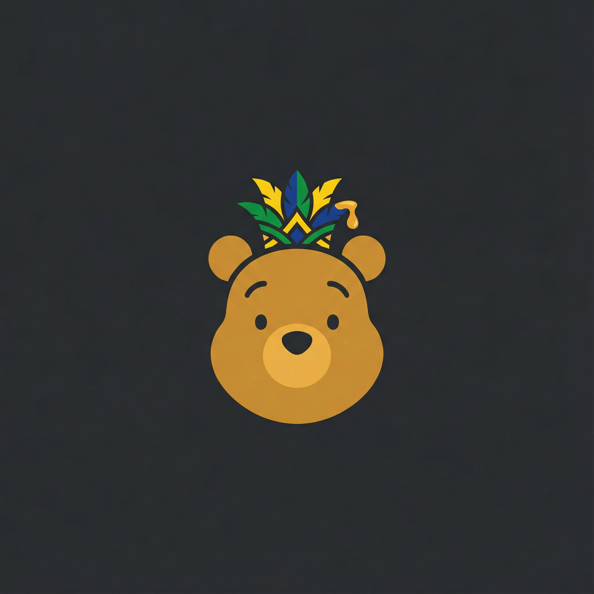 lottubet logo mascote urso carnaval brasileiro